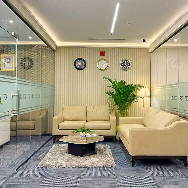 FX Cartel office lounge